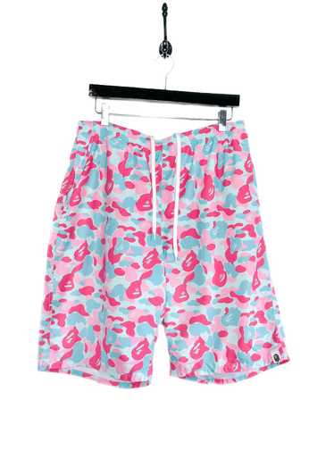 Bape Bape FW19 Pink Blue Camo Swim Trunks