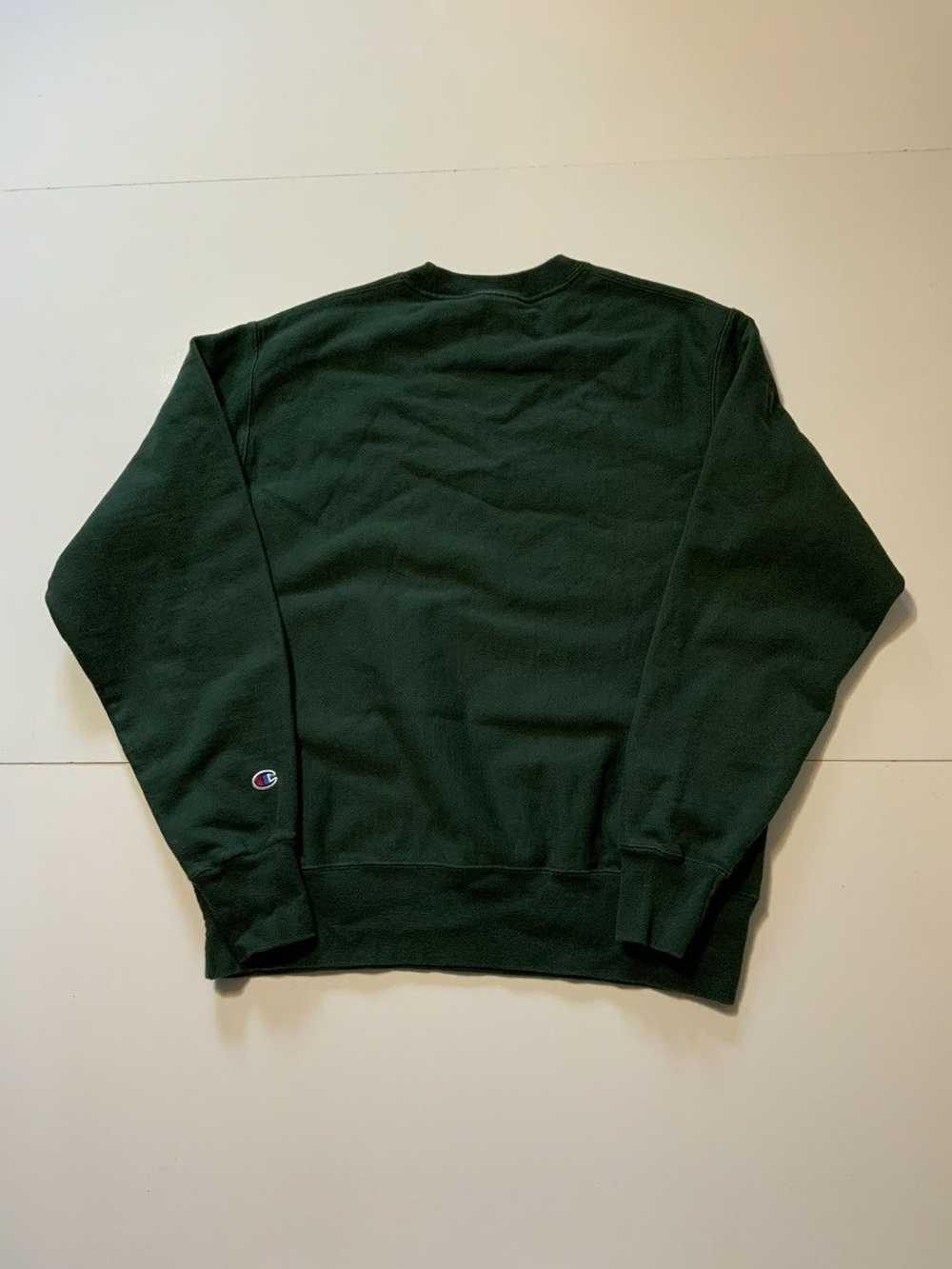 Champion Champion Reverse Weave Earth Green Crewn… - image 2