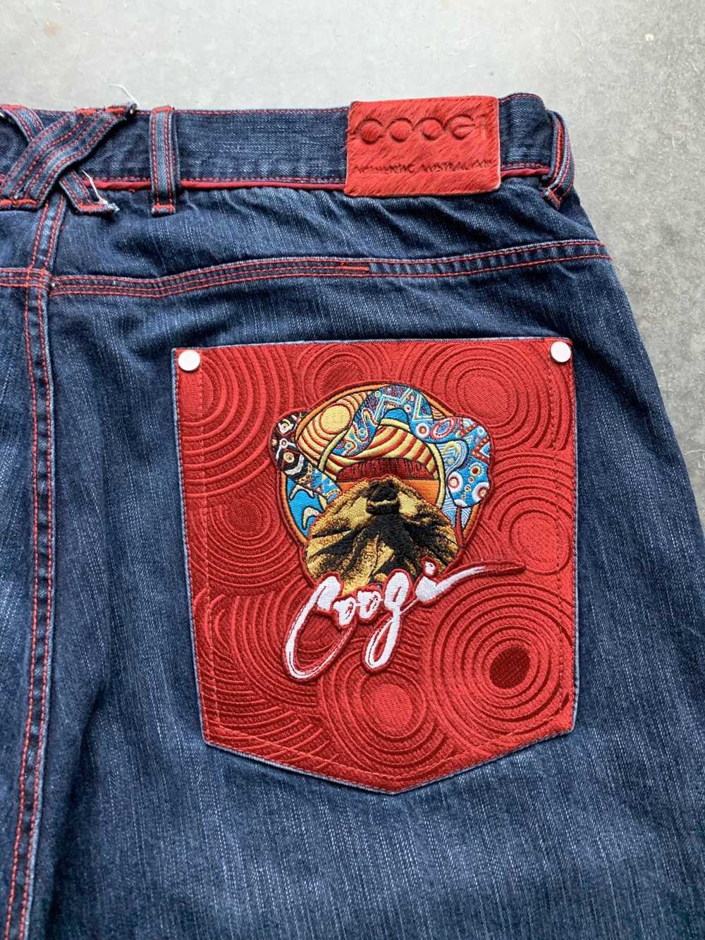 Coogi × Jnco × Vintage Crazy Vintage Y2K Coogi Em… - image 3