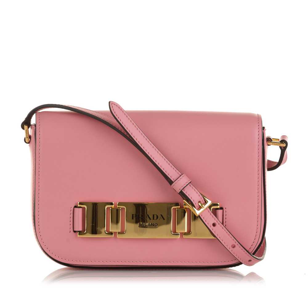 Product Details Prada Pink City Calf Crossbody Bag - image 1