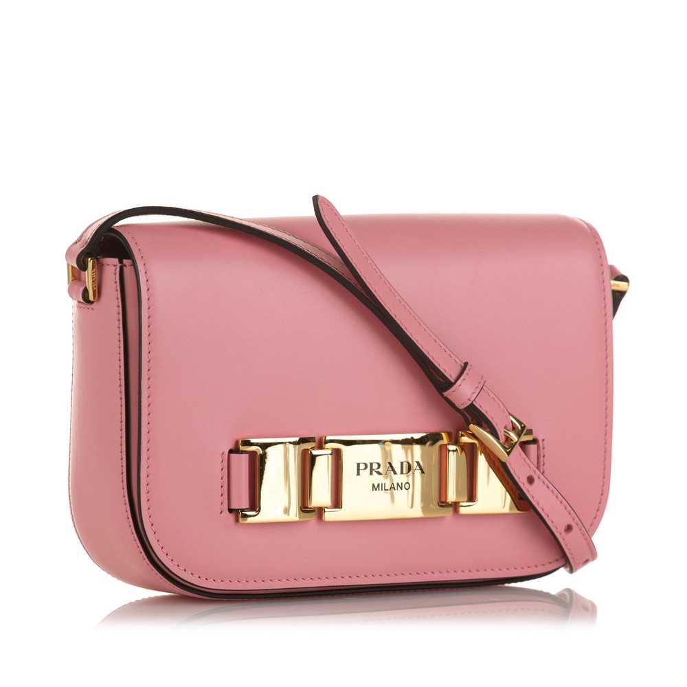 Product Details Prada Pink City Calf Crossbody Bag - image 2