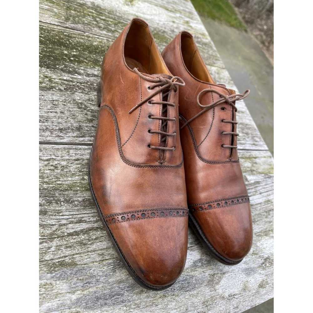 Edward Green Leather lace ups - image 3