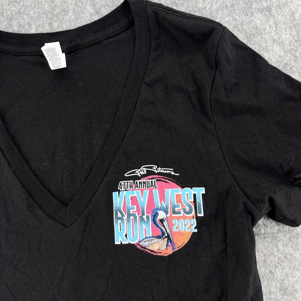 Vintage Key West Womens Blacm Short Sleeve Run 20… - image 3