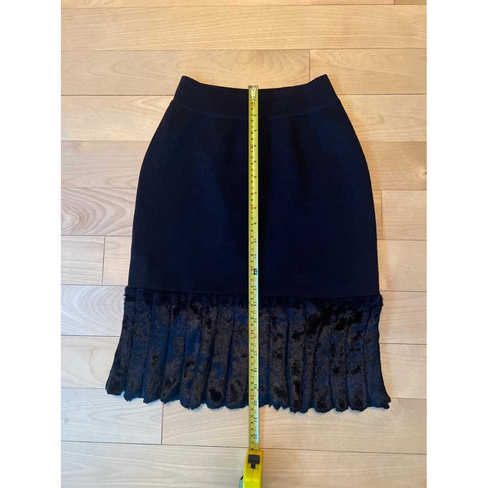 Alaïa Wool mid-length skirt - image 7