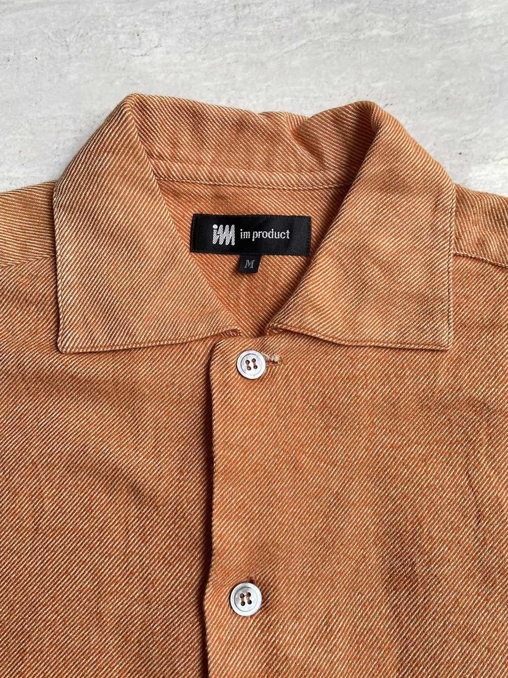 Issey Miyake IM PRODUCT Orange Shirt - image 11