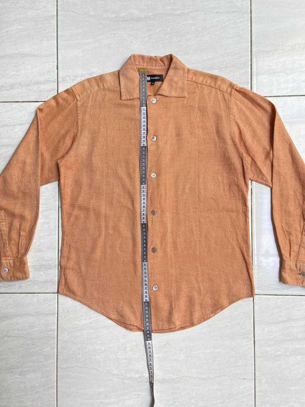 Issey Miyake IM PRODUCT Orange Shirt - image 7