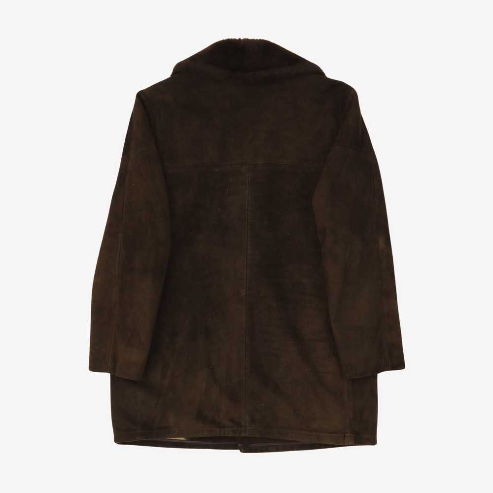 Lakeland Vintage Suede Shearling Coat - image 2