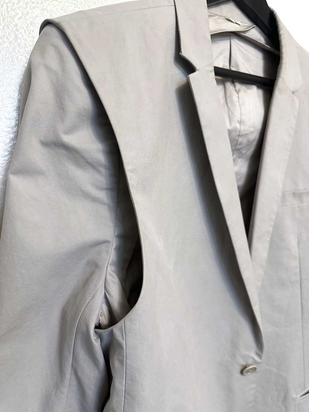 Helmut Lang White / Grey Blazer - image 3