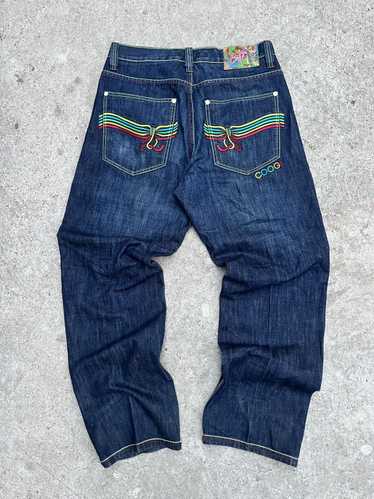 Coogi Jeans 44 waist X selling 35 Length Embroidered Dark Wash Royale Design Like New