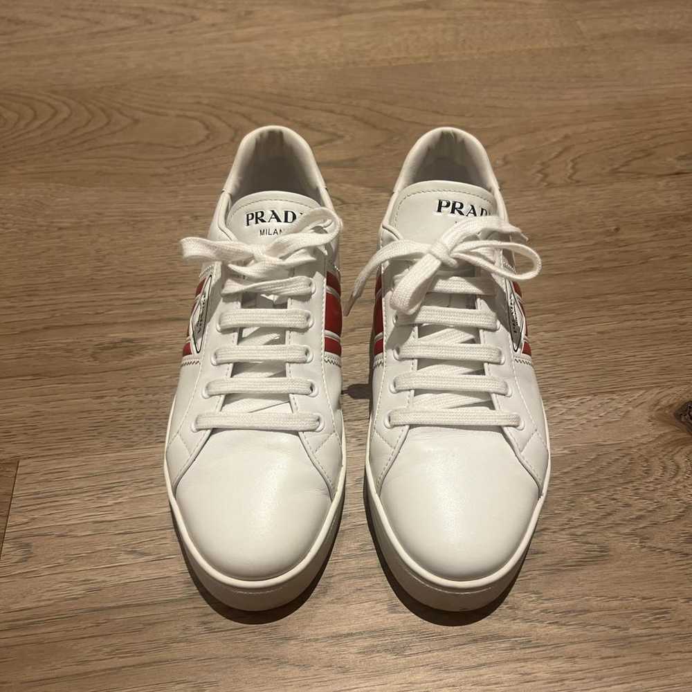 Prada Leather trainers - image 2