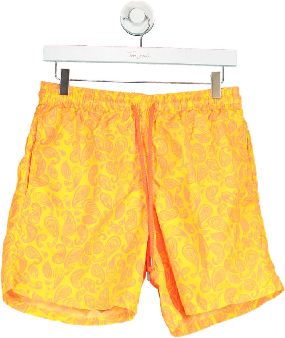 VILEBREQUIN Yellow Paisley Swim Shorts UK L - image 1