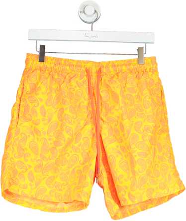 VILEBREQUIN Yellow Paisley Swim Shorts UK L - image 1