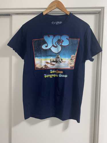 Liquid Blue × Vintage YES Liquid Blue Band T-Shirt