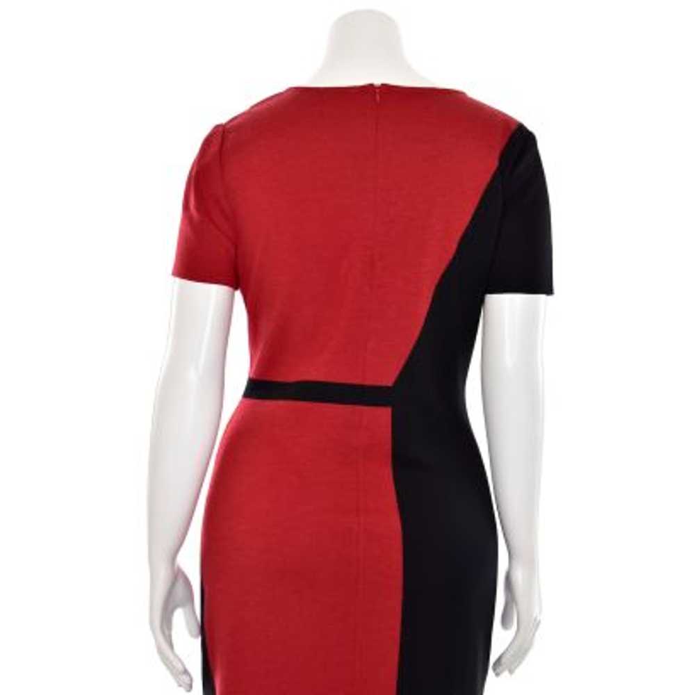 St. John Knits Milano Knit Sheath Dress in Caviar… - image 6