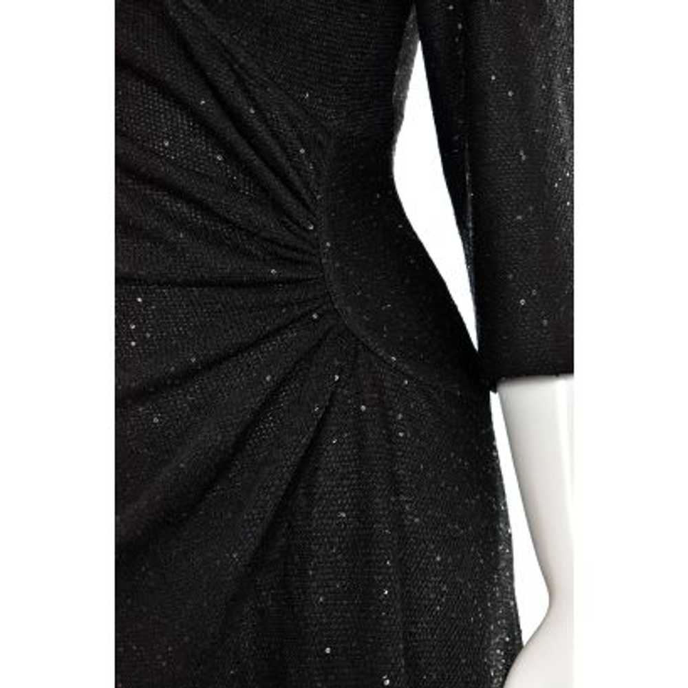 St. John Knits Sequin Surplice Style Sheath Dress… - image 5