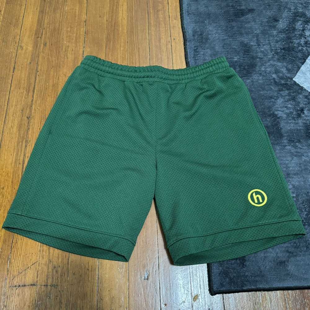 HIDDEN Hidden NY Men’s Mesh Shorts Hunter Green S… - image 1