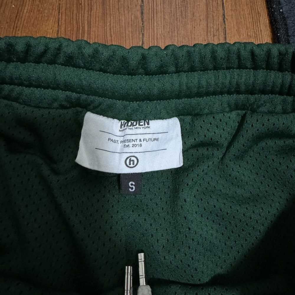 HIDDEN Hidden NY Men’s Mesh Shorts Hunter Green S… - image 3