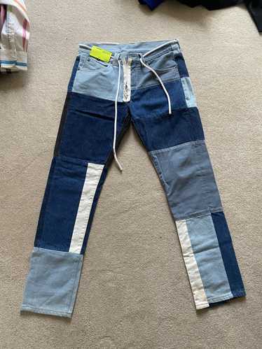 Off-White Off-White Patchwork Jeans