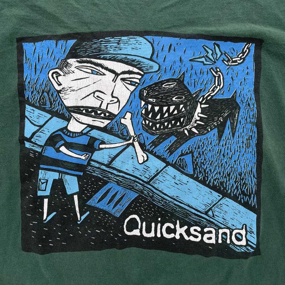 Anvil × Band Tees × Vintage Vintage Quicksand SLI… - image 2