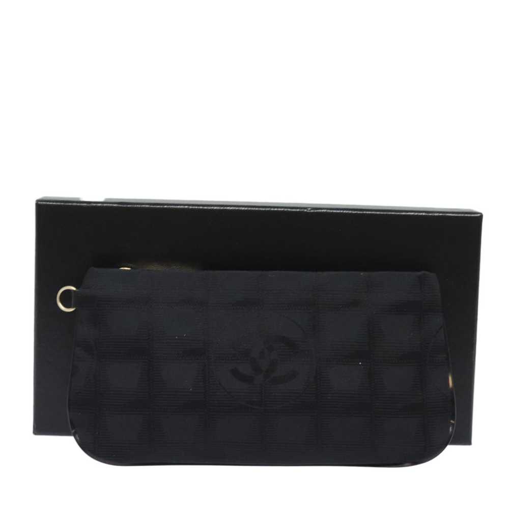 Chanel CHANEL New Travel Line Pouch Nylon Black C… - image 12