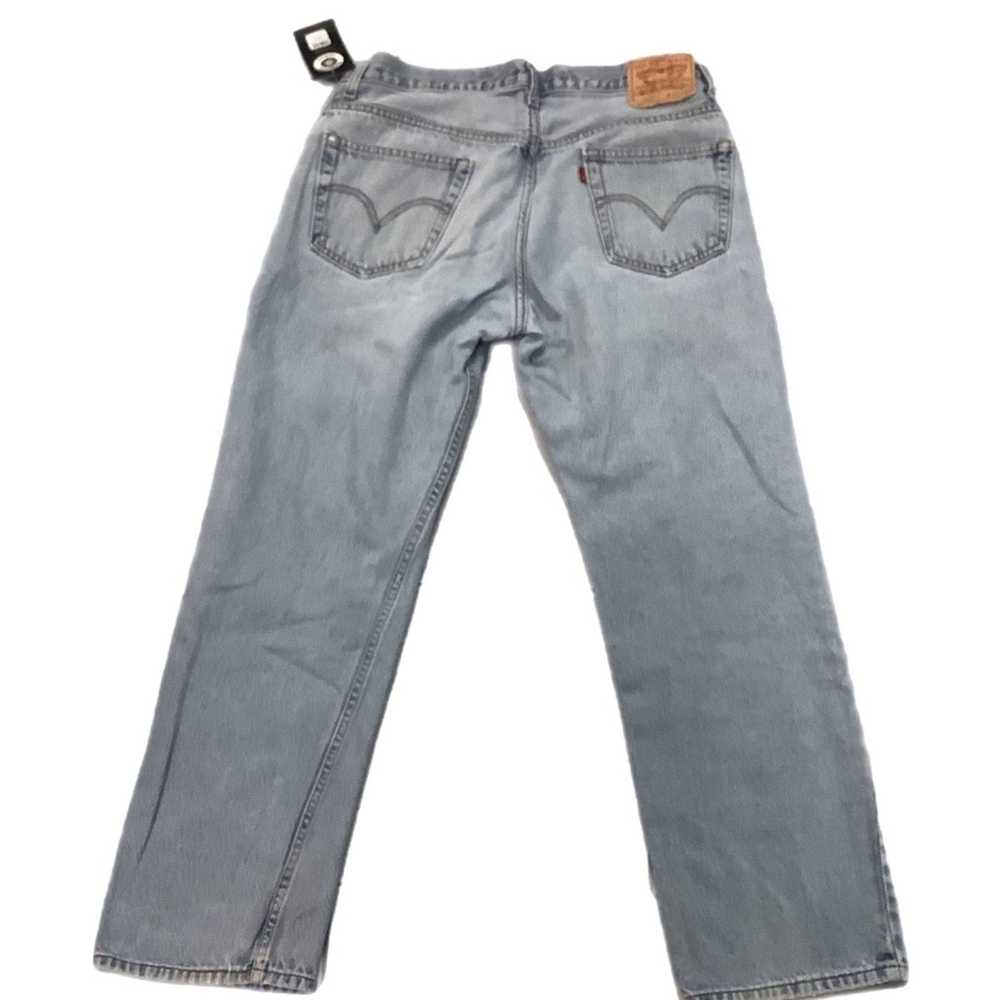 Levi's Levi’s 505 light blue jeans - image 2