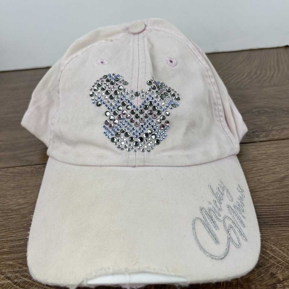 Other Mickey Mouse Hat Mickey Baseball Hat Pink H… - image 5