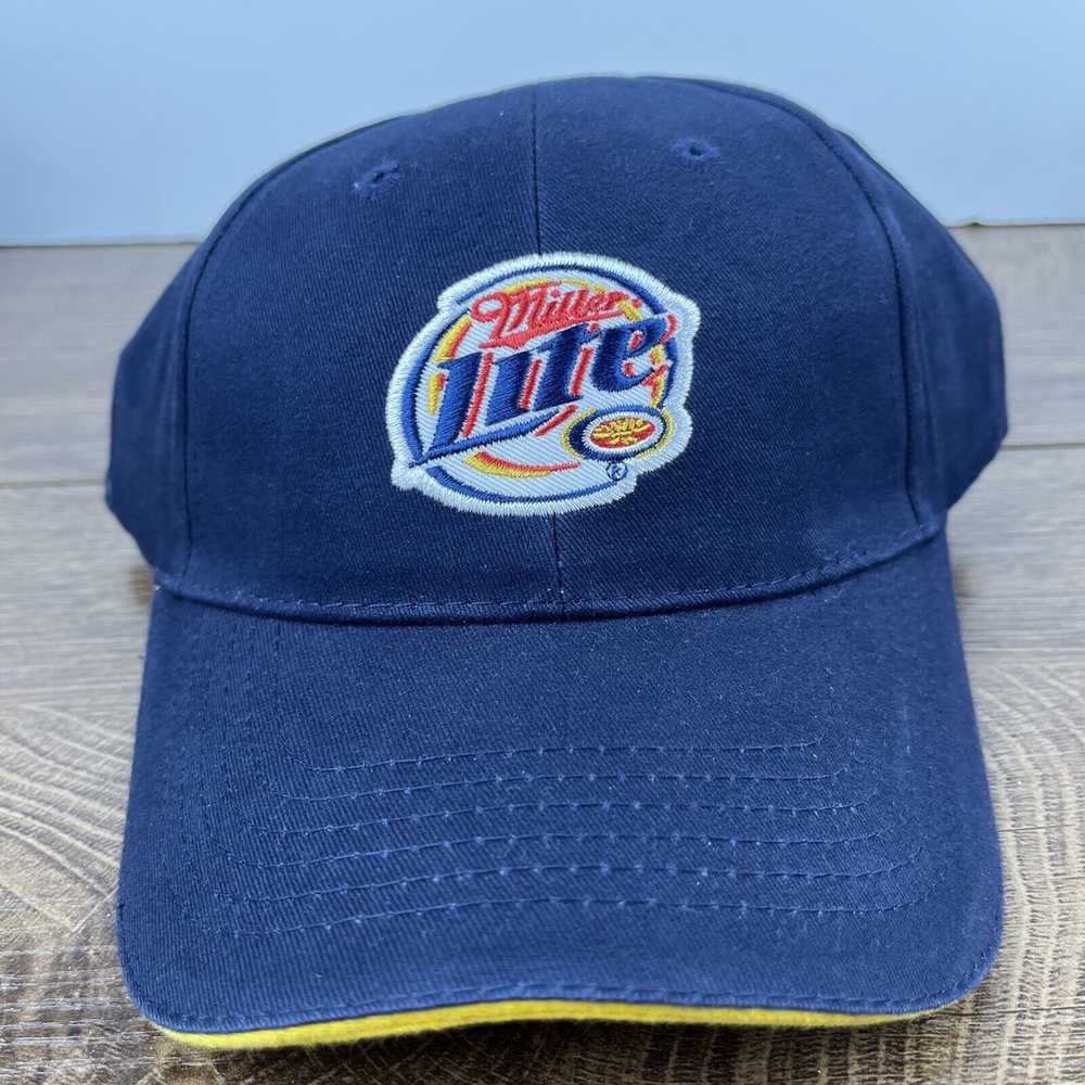 Other Miller Lite Hat Miller Blue Hat Adjustable … - image 1