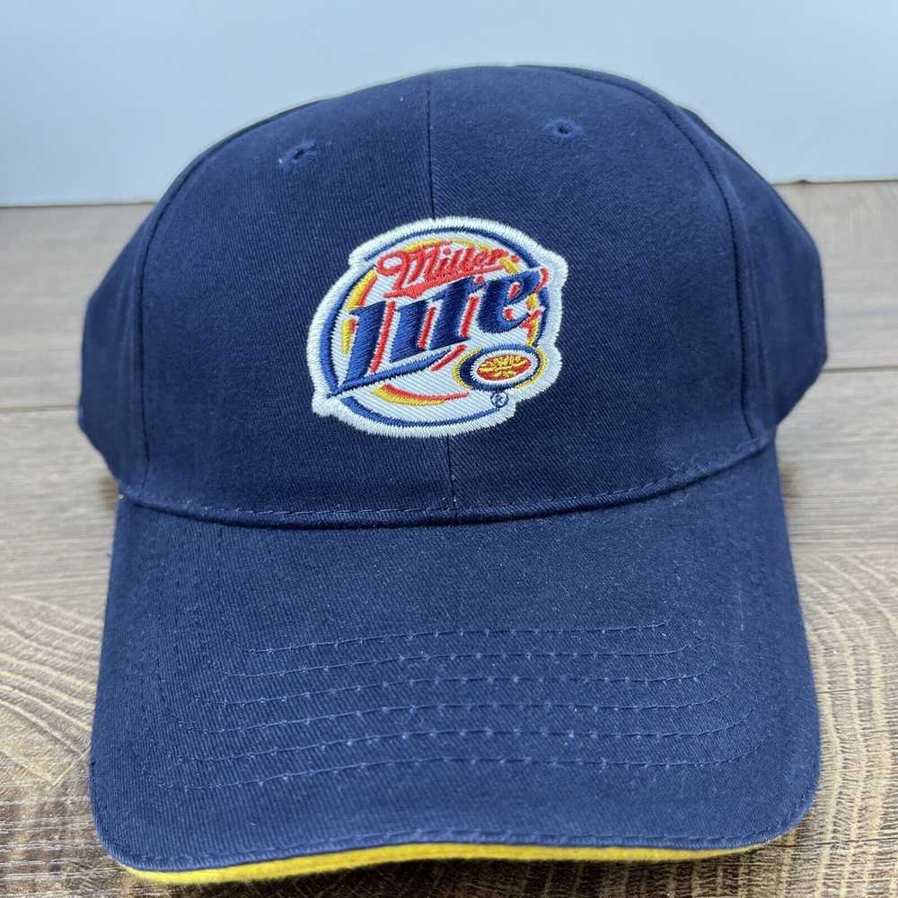 Other Miller Lite Hat Miller Blue Hat Adjustable … - image 3