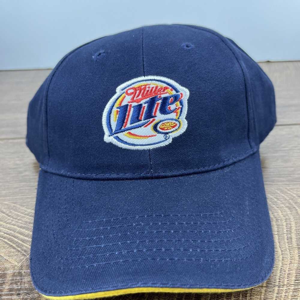 Other Miller Lite Hat Miller Blue Hat Adjustable … - image 4