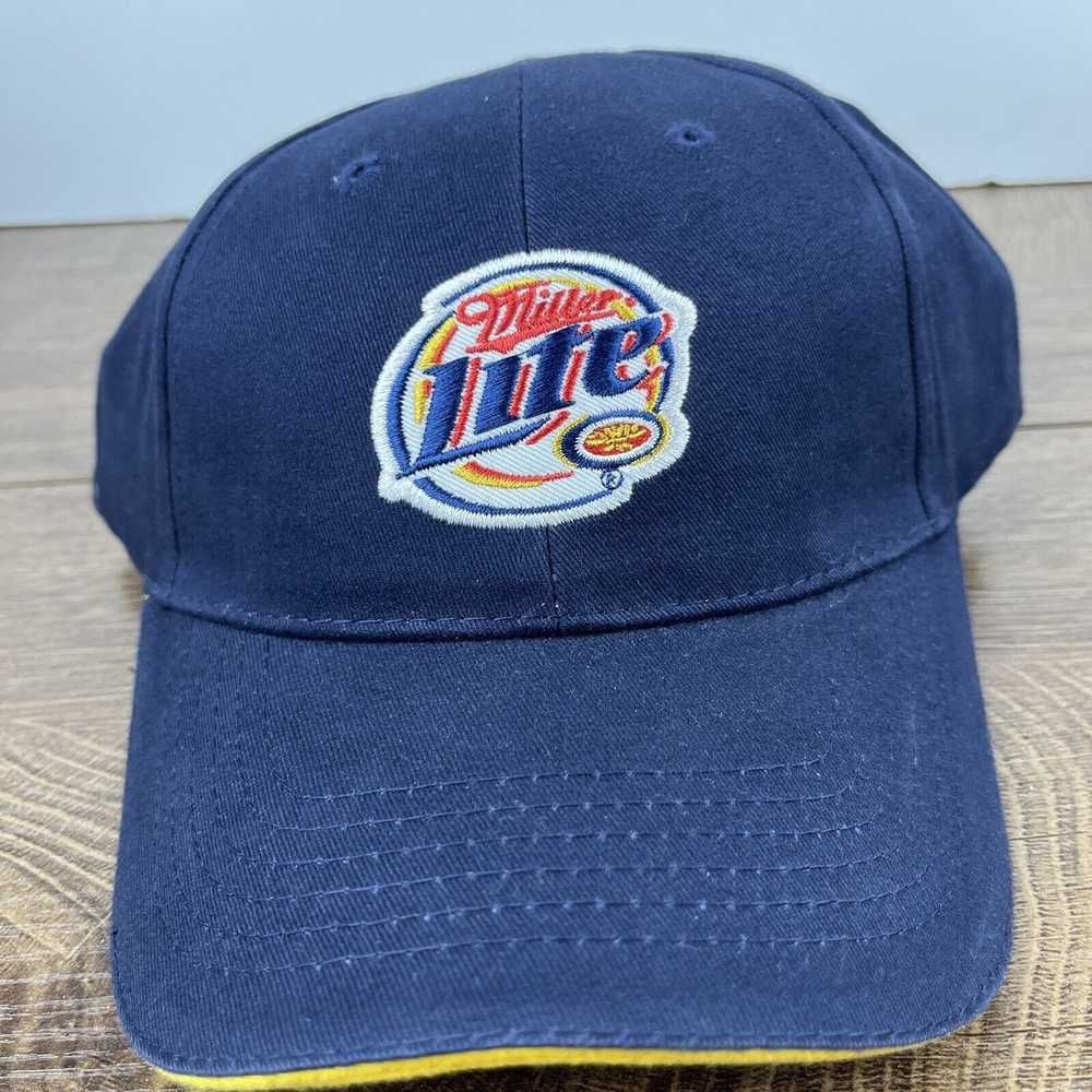 Other Miller Lite Hat Miller Blue Hat Adjustable … - image 5