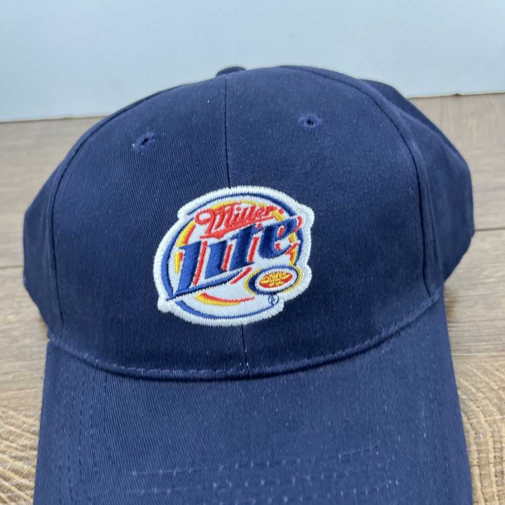 Other Miller Lite Hat Miller Blue Hat Adjustable … - image 6