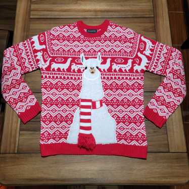 Other Blizzard Bay LS Llama Christmas Sweater - Si