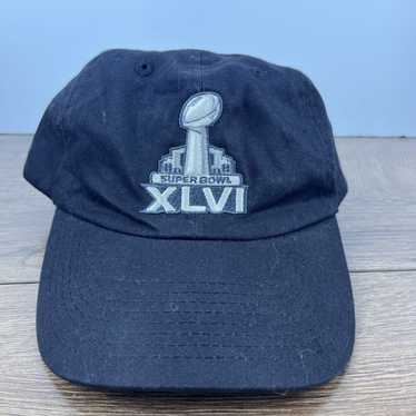 Other Super Bowl 46 Hat Super Bowl XLVI Hat Black… - image 1