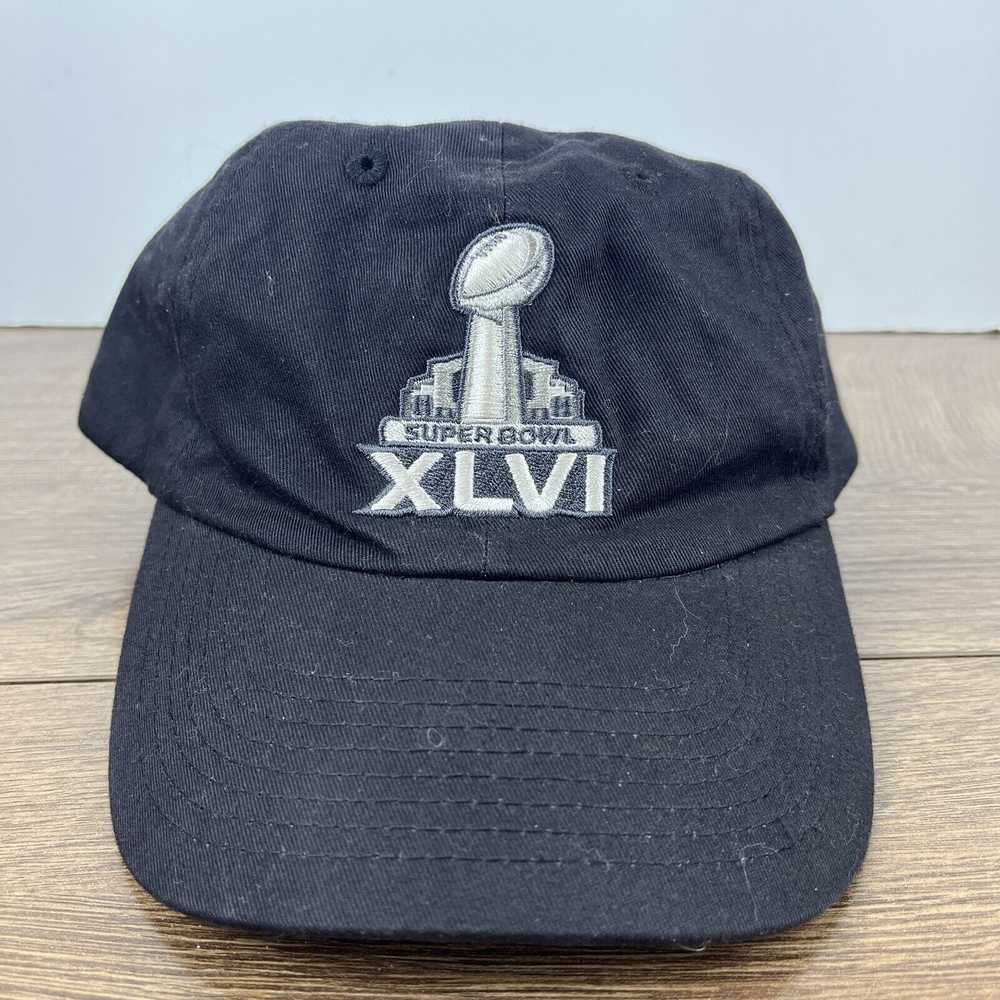 Other Super Bowl 46 Hat Super Bowl XLVI Hat Black… - image 3