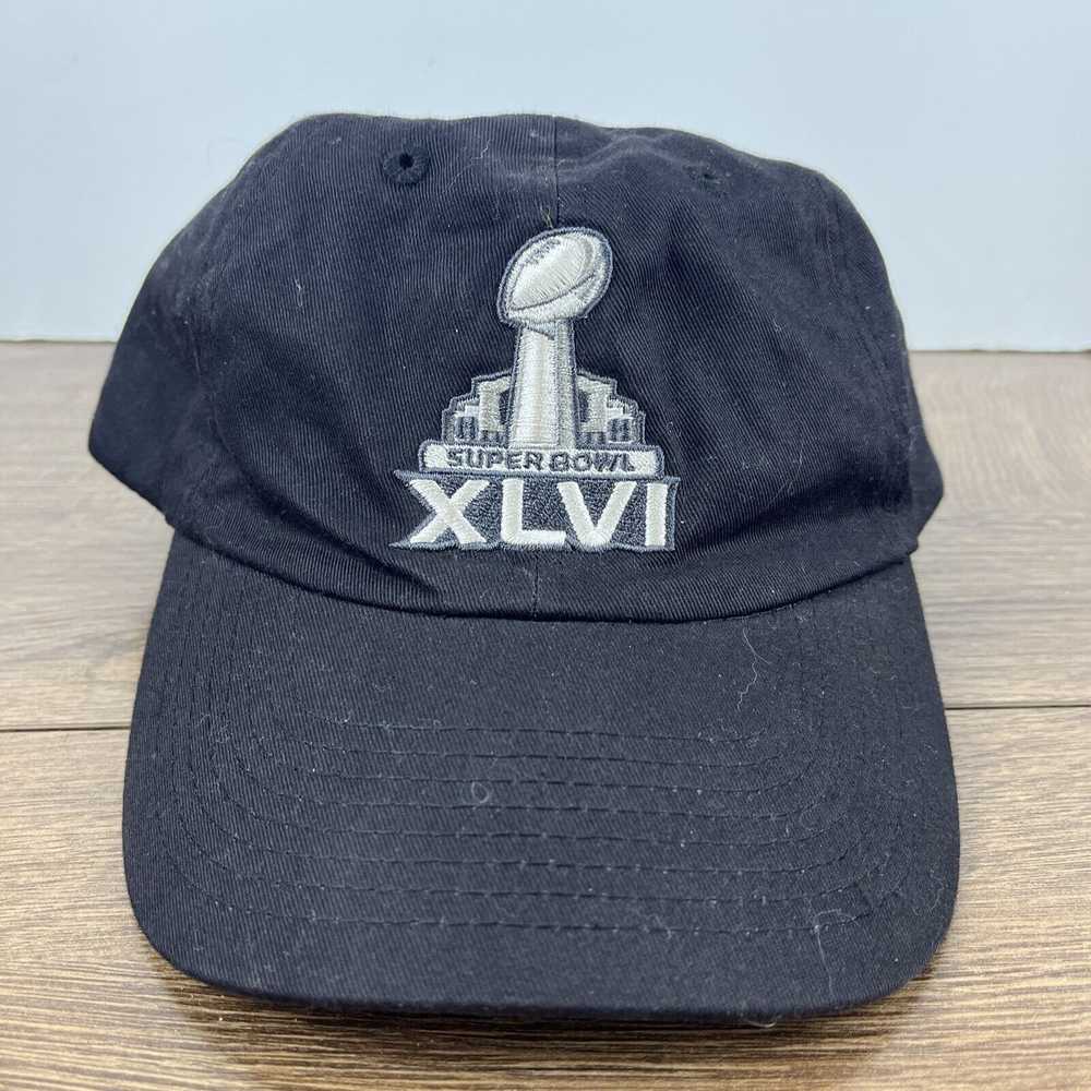 Other Super Bowl 46 Hat Super Bowl XLVI Hat Black… - image 4