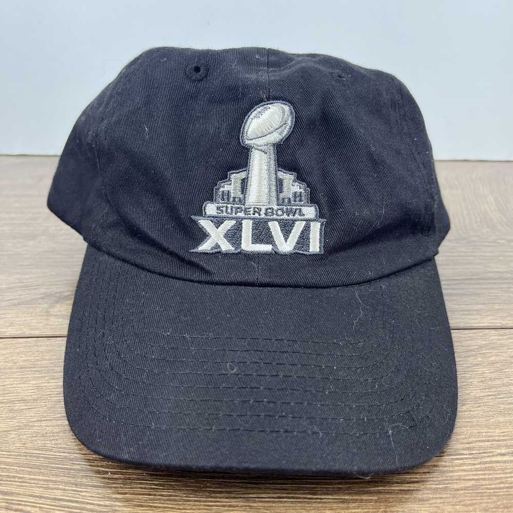 Other Super Bowl 46 Hat Super Bowl XLVI Hat Black… - image 5