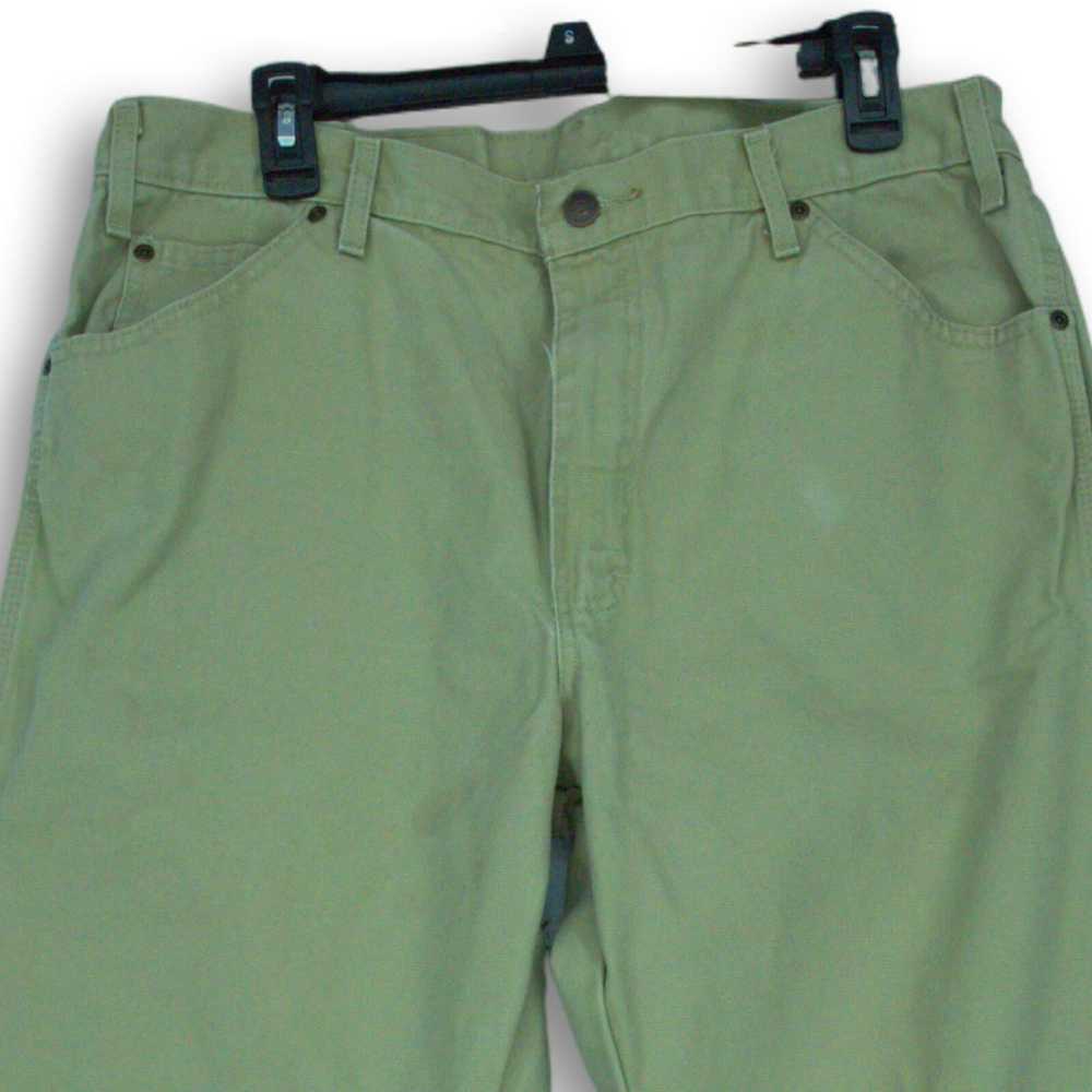 Men's Dickies Khaki Carpenter Pants Size 36x30 - image 3