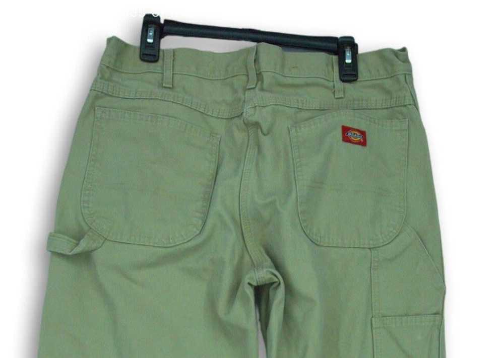 Men's Dickies Khaki Carpenter Pants Size 36x30 - image 4