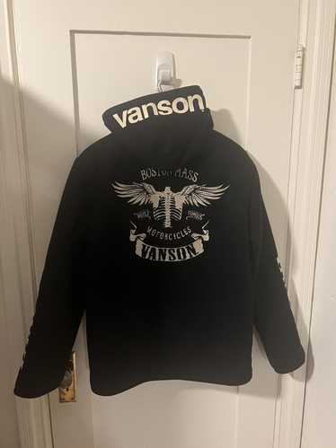 Vanson Leathers Vanson fleece shop jacket with rem