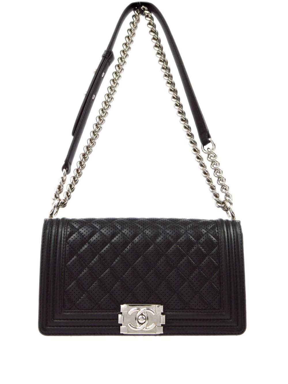 CHANEL Pre-Owned 2014 Boy Chanel shoulder bag - B… - image 1