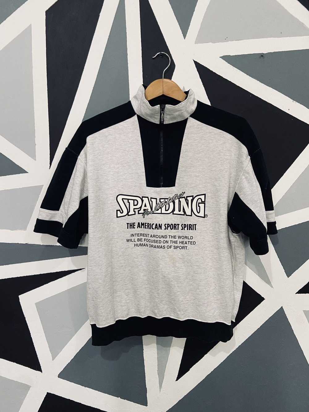 Spalding × Streetwear Spalding Sweatshirt Short S… - image 1