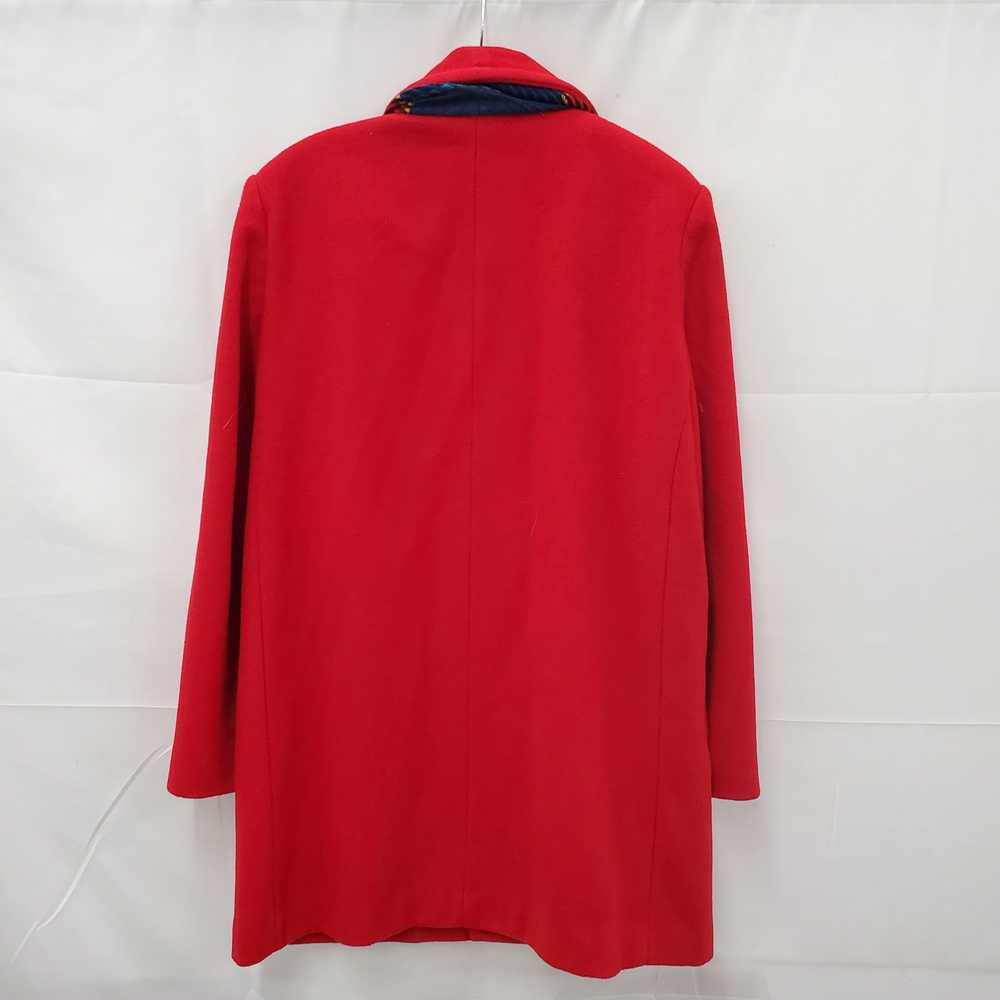 NWT VTG 80's Herman Kay WM's Boston Collar Red Wo… - image 2