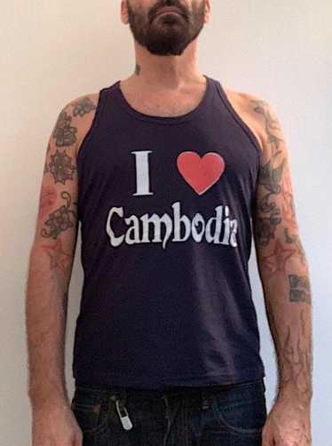 Other I Heart (Love) Cambodia Souvenir Tank Top Tr