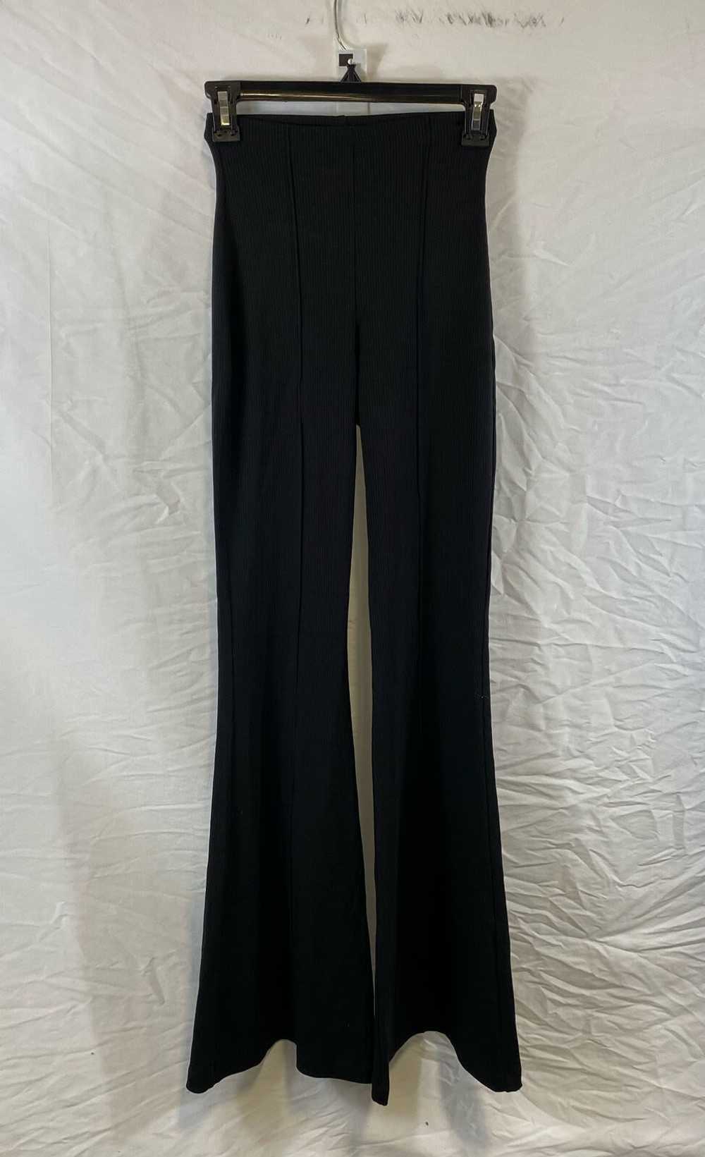 NWT Ripley Rader Womens Black Stretch Ribbed Wide… - image 1