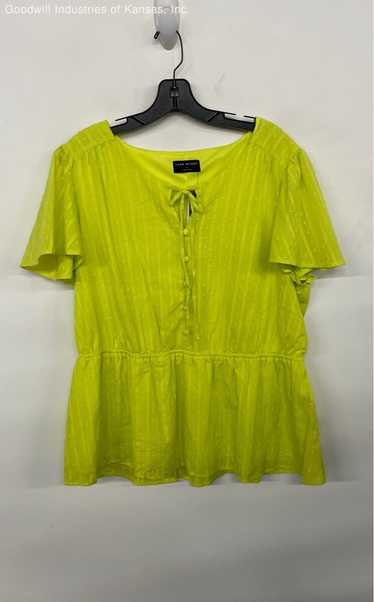 Lane Bryant Yellow T-shirt - Size 16