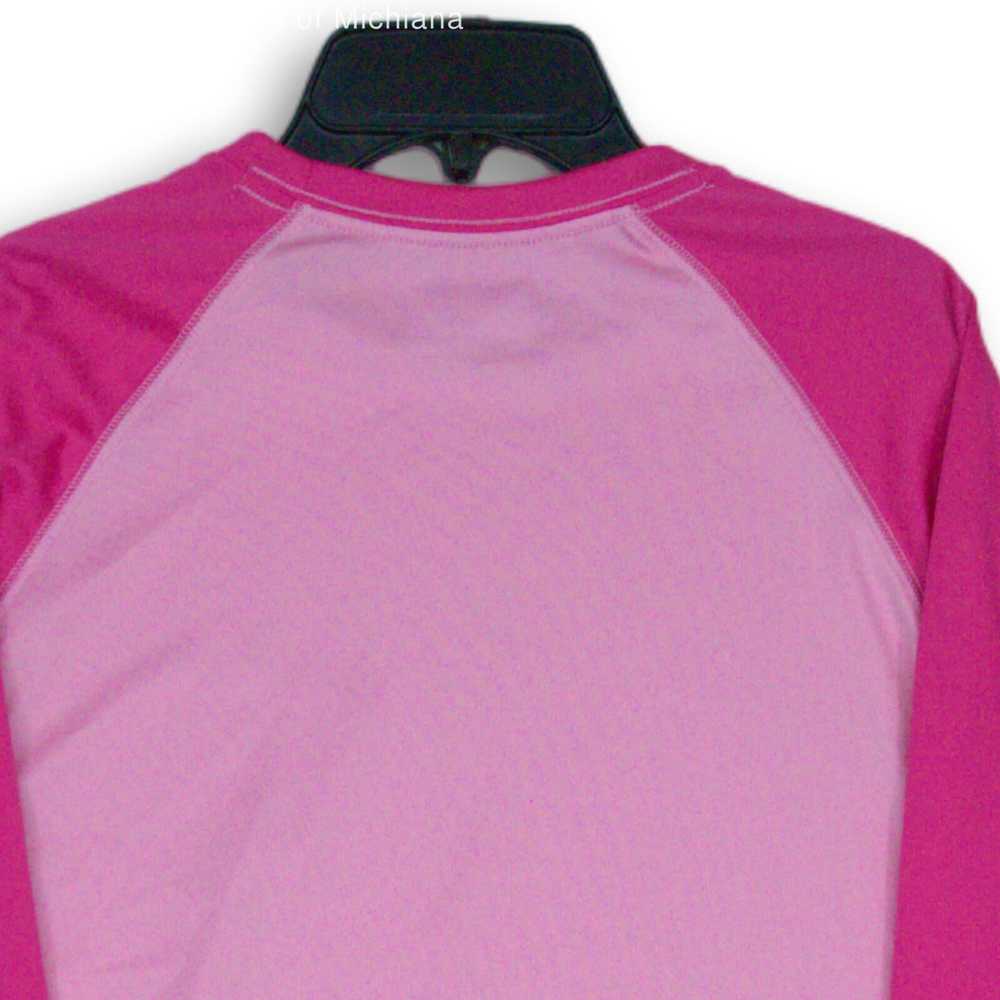 Women's Columbia Pink Pullover T-Shirt Size M - image 4