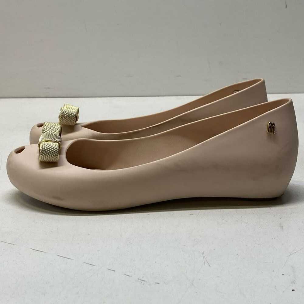 Melissa Jelly Ultragirl Bow Flats Nude Blush 9 - image 2