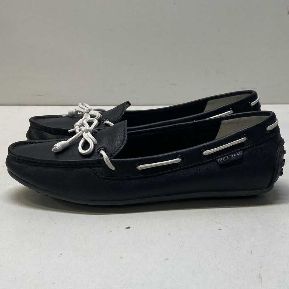 Cole Haan Boat Slip On Shoes Black 9 - image 2