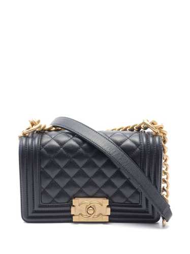 CHANEL Pre-Owned 2019 Boy Chanel shoulder bag - B… - image 1