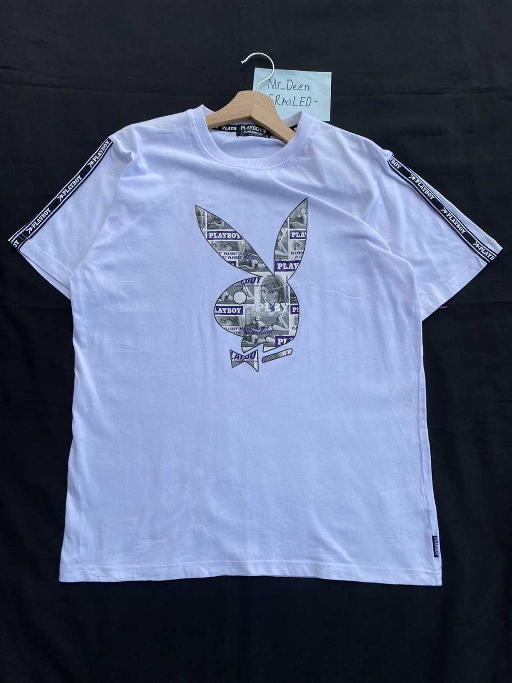 Playboy Rare Vintage Playboy Big Bunny Logo Tshirt - image 2